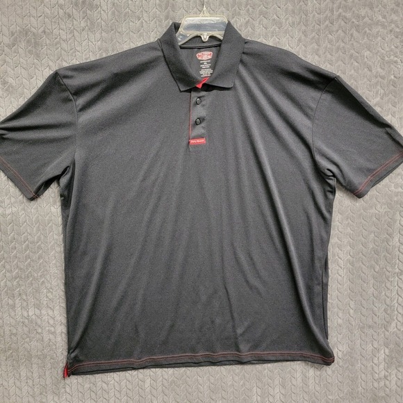 Dairy Queen DQ Food Restaurant Employee Polo Shirt Mens 2XL‎ Black Polyester - Picture 1 of 8